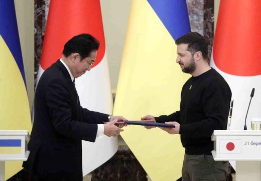 Zelenskiy, Japonya Başbakanı Kishida ile bir araya geldiZelenskiy, mayıs ayındaki G7 Zirvesi'ne katılacak