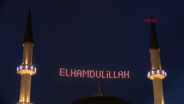 RAMAZAN'IN SİMGESİ MAHYALAR CAMİLERE ASILMAYA BAŞLADI