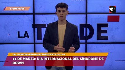 Download Video: Lisandro Benmaor resaltó la importancia de concientizar sobre el Síndrome de Down