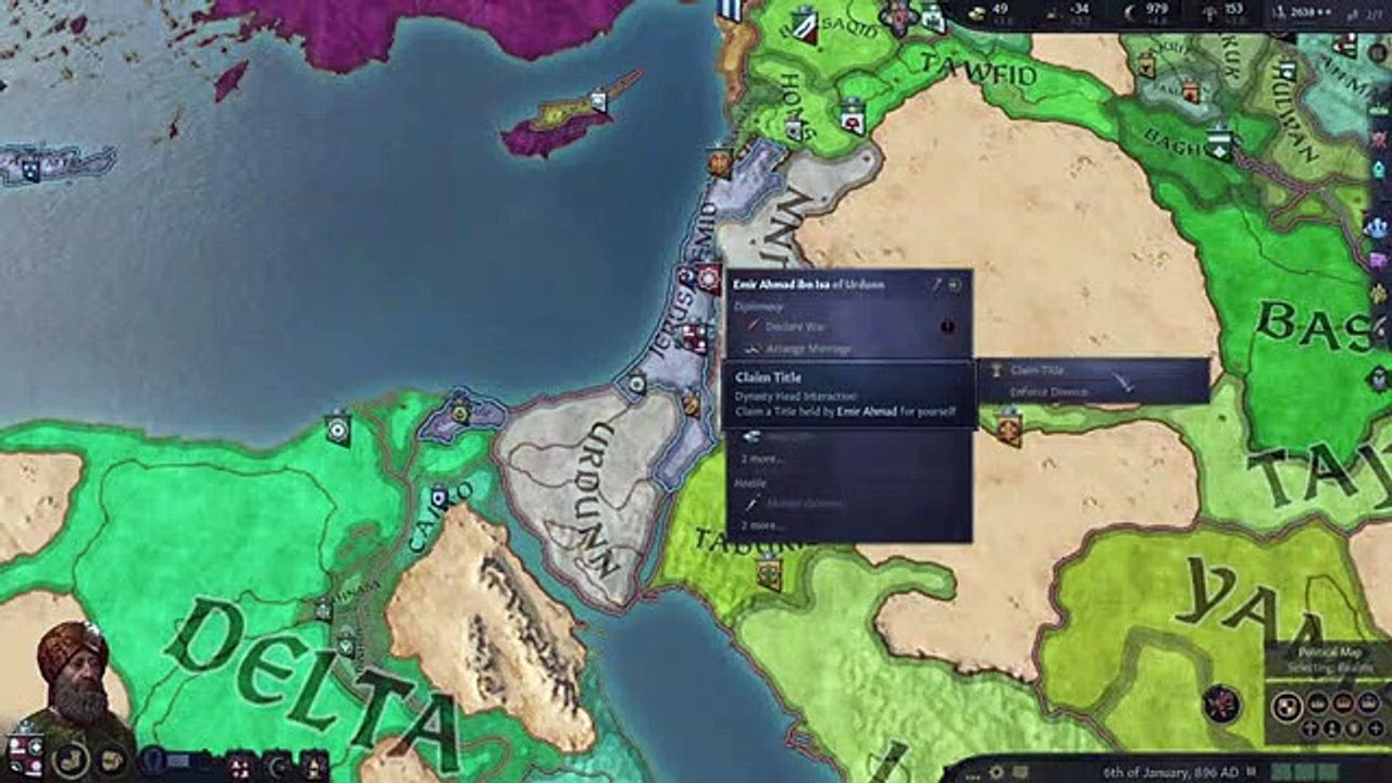 Crusader Kings 3 Palestine EP3