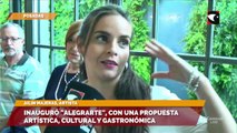 Ailin Majeras comentó sobre sus obras de arte que decoran el espacio de 