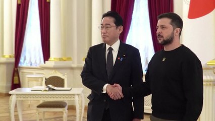 일·우크라 정상회담...일, 우크라에 5억불 재정지원 약속 / YTN