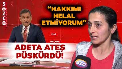Fatih Portakal “Hakkınızı Helal Ediyor Musunuz?” Diye Sordu Depremzede Adeta Ateş Püskürdü!