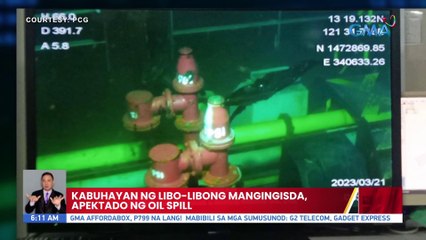 Kabuhayan ng libo-libong mangingisda, apektado ng oil spill | UB