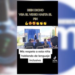 Notable disertación de joven en concurso de oratoria sobre lenguaje inclusivo