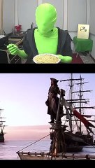 Jack Sparrow in a 'barrow