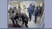 Vídeo mostra morte de americano ao ser detido por policiais em hospital psiquiátrico