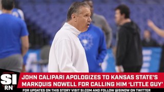 Coach John Calipari Apologizes to Kansas State's Markquis Nowell