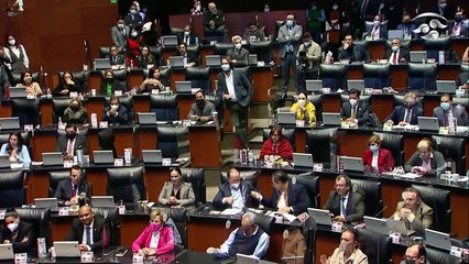 ¡VEAN! ¡MONREAL andaba muy contento cuando le gritaron ‘presidente’ sus paleros del senado!