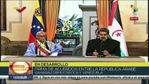 Pdte. Nicolás Maduro se refirió a los once acuerdos rubricados entre Venezuela y la RASD