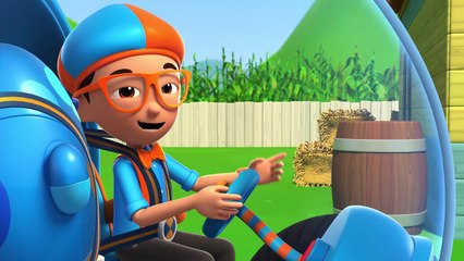 El primer auto | Blippi Wonders | Caricaturas para niños