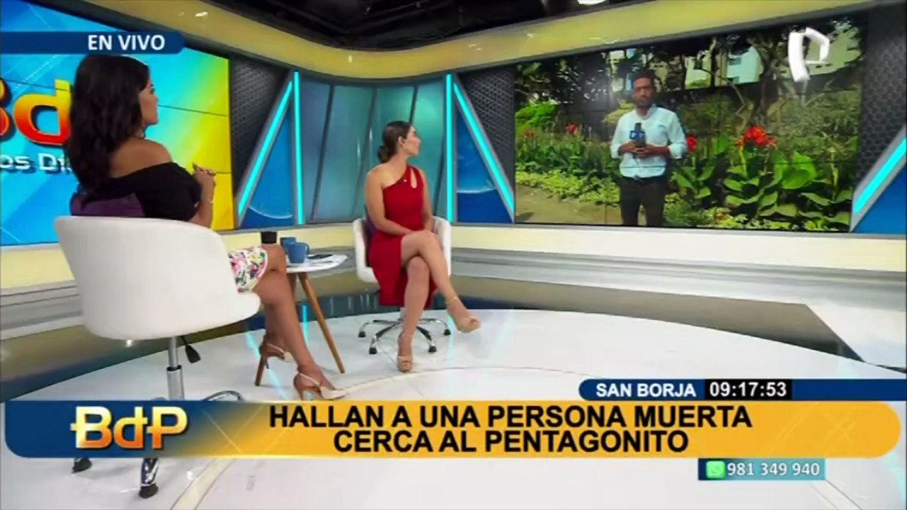 San Borja: hallan a una persona muerta cerca al Pentagonito