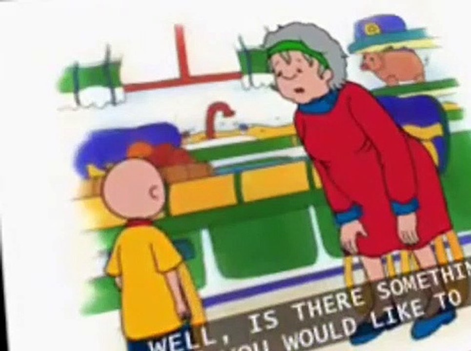 Caillou E046 Caillou's puppet clowns video Dailymotion