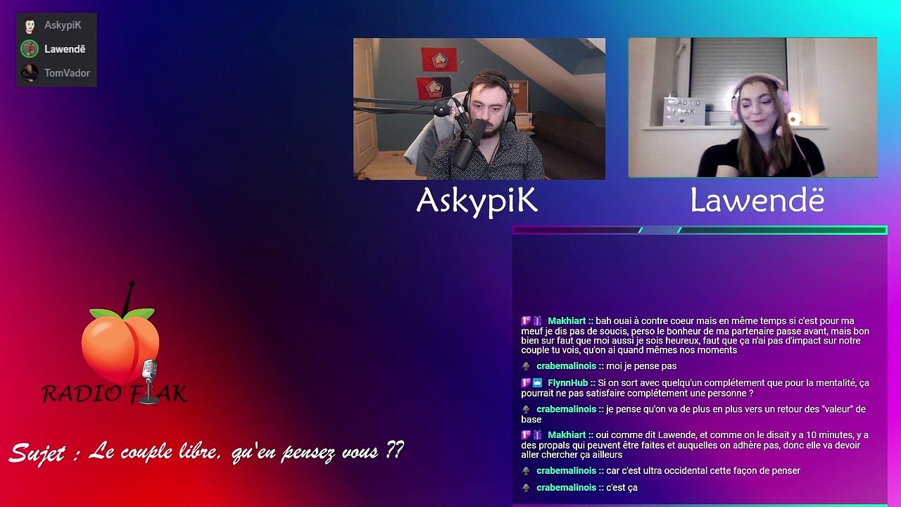 RadioFiak #1 Le couple libre, qu'en pensez vous ?