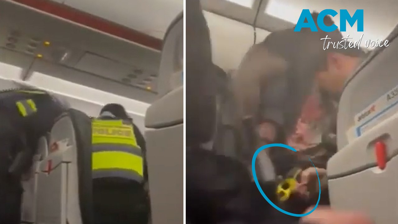 Jetstar passenger tasered by police on flight