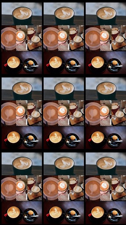 Coffee milk ficture | kopi susu bergambar