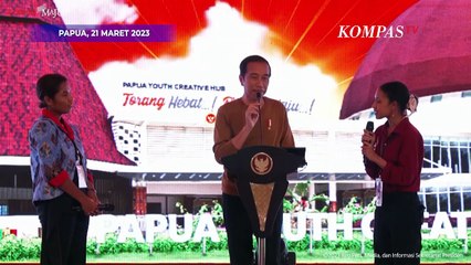 Jokowi ke Anak Muda Papua: Jika Mau Ternak Ayam Pelan-pelan, Jadi Presiden Juga Gitu
