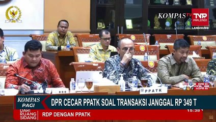 Momen Komisi III DPR Cecar PPATK soal Transaksi Janggal Rp349 Triliun!