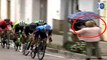 Sickening Moment Fan Causes Horror Fall for Cyclist just 300m from the Finish Line as Fuming Race