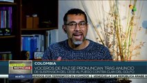 Colombia: Voceros de paz se pronuncian tras anuncio del pdte. Gustavo Petro