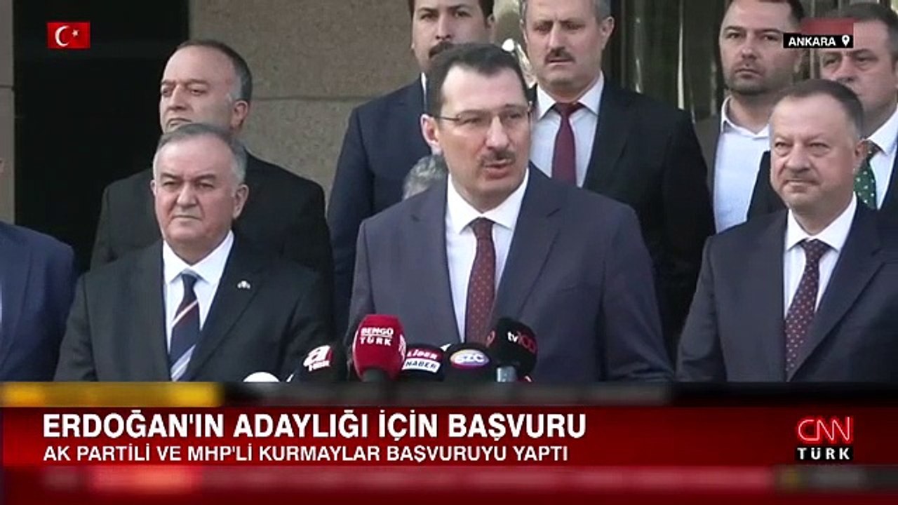 Erdoğan'ın adaylık başvurusunda MHP'li ismi kızdıran soru: 'Geç bunları geç'