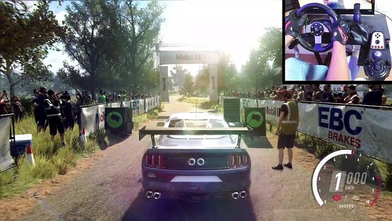 MUSTANG GT4 1800HP | DIRT RALLY 2.0 | LOGITECH G27 | Gameplay