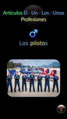 Los Artículos Gramaticales en las Profesiones en Español