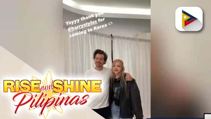 Download Video: TALK BIZ | Blackpink member na si Rose, nagpost ng picture kasama si Harry Styles!