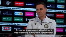 Udinese's Thauvin and Silvestri not dreaming of Europe just yet despite win over Milan