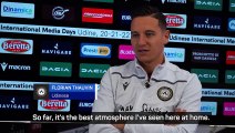 Udinese's Thauvin and Silvestri not dreaming of Europe just yet despite win over Milan