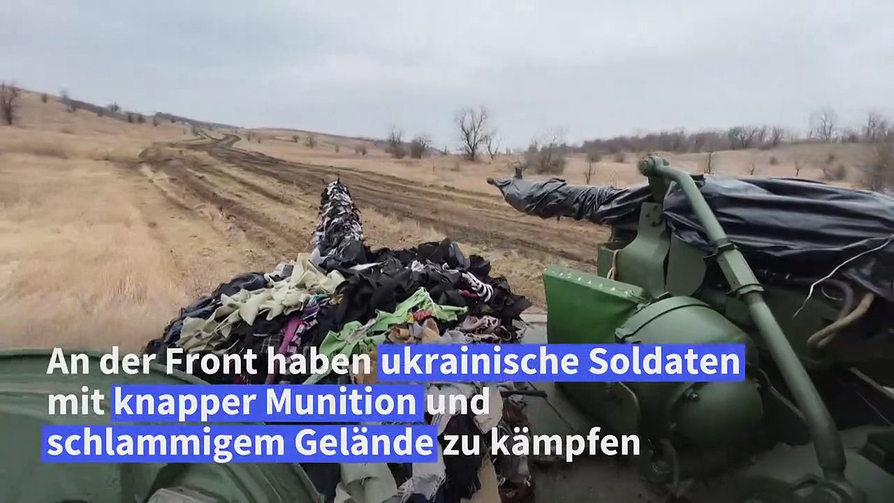 Armee in der Ukraine muss Munition sparen