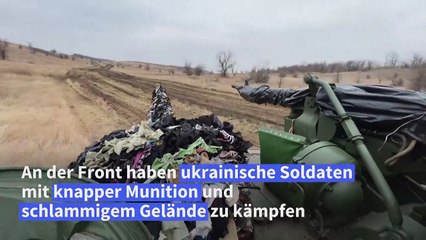 Armee in der Ukraine muss Munition sparen