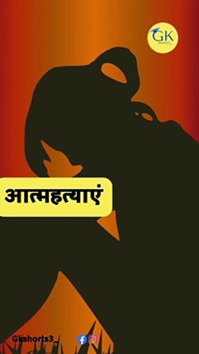 आत्महत्याएं | #shorts #factsinhindi #facts #randomfacts #interestingfacts #amazingfacts