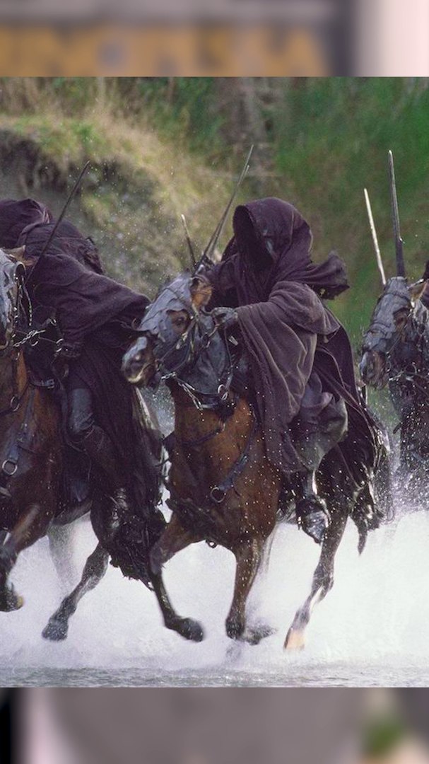 Figurine Le Seigneur Des Anneaux - Cavalier Noir Nazgul Toy Biz (sans Boîte)