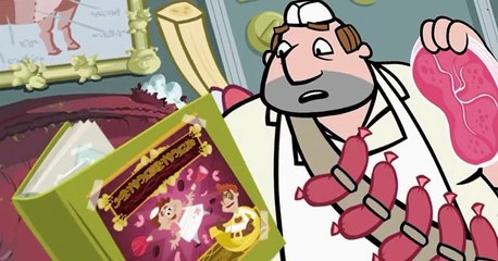 WordGirl WordGirl S05 E002 The Meaty Dimension – The Case of the Copied Mrs. Botsford