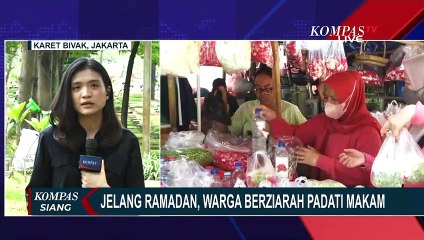 Descargar video: Tradisi Jelang Ramadan, Warga Ziarah Padati Makam