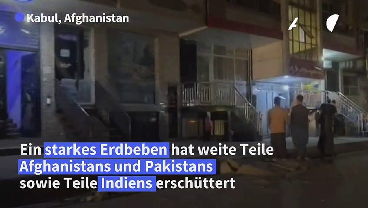 Erdbeben erschüttert weite Teile Afghanistans und Pakistans