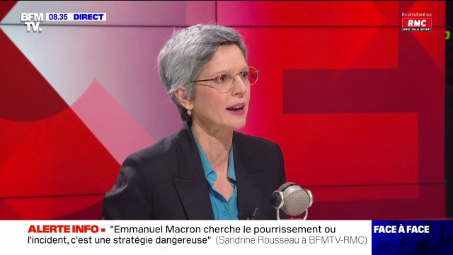 Sandrine Rousseau (EELV): Emmanuel Macron est incapable de se remettre en question