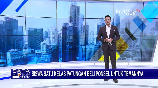 Solid! Siswa Satu Kelas di Blitar Patungan Beli Ponsel untuk Temannya