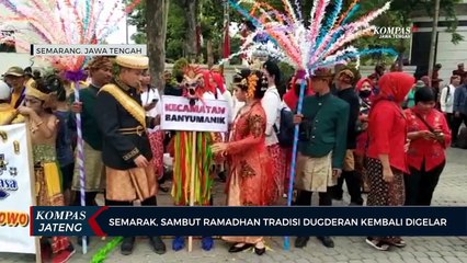 Semarak. Sambut Ramadhan Tradisi Dugderan Kembali Digelar