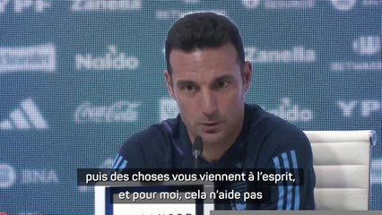 Argentine - Scaloni : "Un nouveau défi à relever"