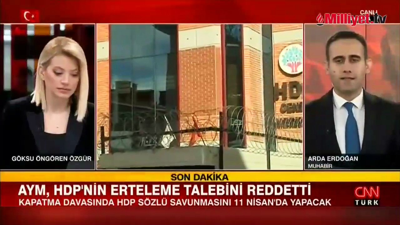 AYM, HDP'nin talebini reddetti