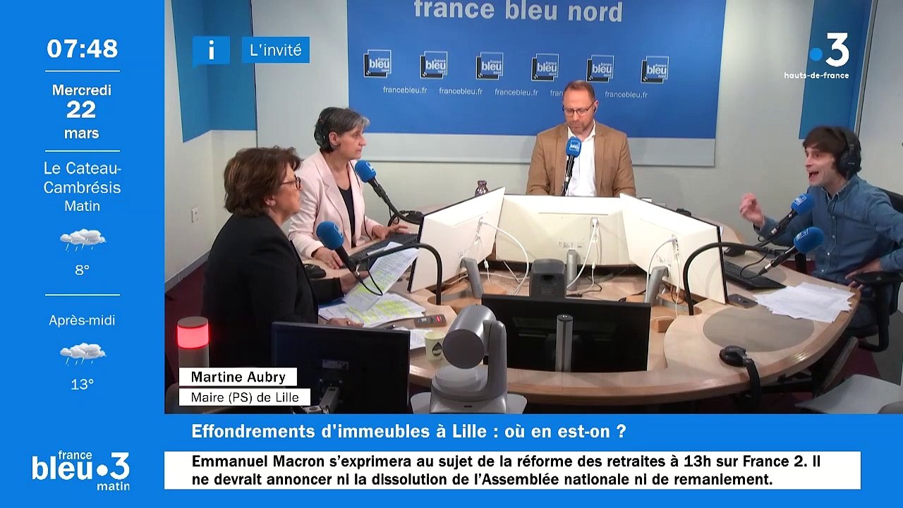 Immeubles effondrés à Lille : Martine Aubry demande à l'Etat un fonds exceptionnel pour les commerçants