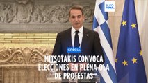 Kyriakos Mitsotakis convoca elecciones generales en Grecia para el próximo mes de mayo