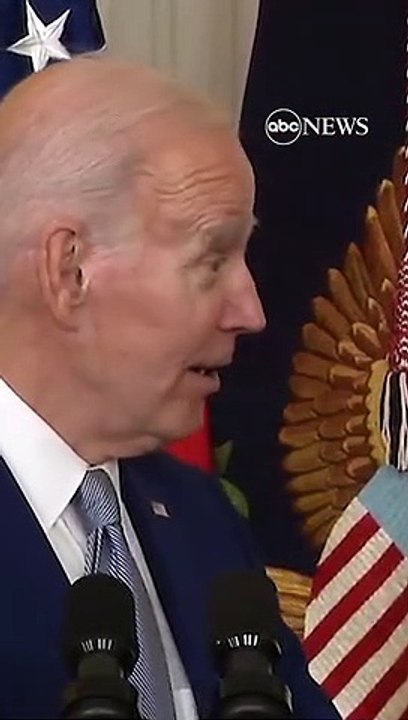 Etats-Unis: Lors d’une.cérémonie de remise de médailles à la Maison Blanche, le président américain Joe Biden a blagué sur ses intentions pour la présidentielle de 2024 - Regardez