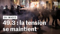 Retraites : tension entre manifestants et forces de l'ordre à Paris