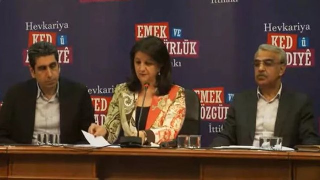 HDP'nin de dahil olduğu Emek ve Özgürlük İttifakı, Cumhurbaşkanı adayı çıkarmayacak
