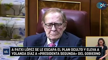 A Patxi López se le escapa el plan oculto y eleva a Yolanda Díaz a presidenta segunda del Gobierno