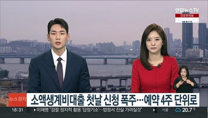 Download Video: 소액생계비대출 첫날 신청 폭주…예약 4주 단위로