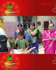 घरोघरी गुढी नव वर्षाचं असं ही स्वागत